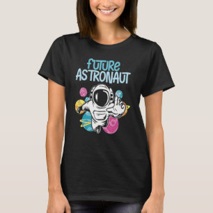 Camiseta Crianças Galáxias Planetas da Ciência Universa Fut