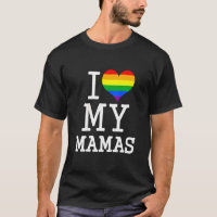 Crianças Gay Mães Roupas De Bebê Eu Amo Minhas Mam