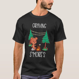 Camiseta Crianças Glamping Gear Camping Urso Caçador