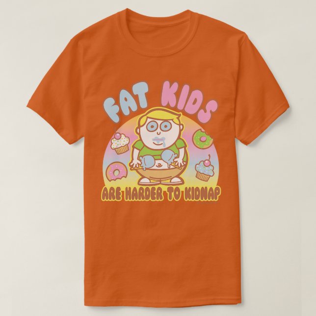 CAMISETA CRIANÇAS GORDAS (Frente do Design)