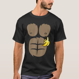 Camiseta Crianças Gorilla Chest Belly Mackey Ape Muscle Gor