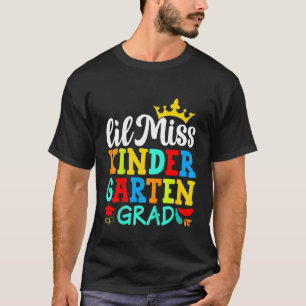 Camiseta Crianças Graduação no Jardim de Infância Lil Miss