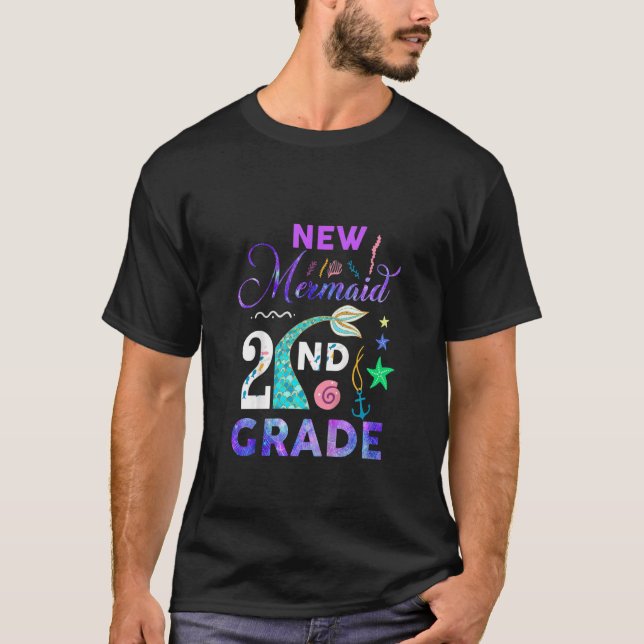 Camiseta Crianças Grau segundo Sereia Fúria Fogueira Prince (Frente)