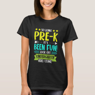 Camiseta Crianças Há Tão Tempo Pré-Jardim Infantil Aqui Eu 