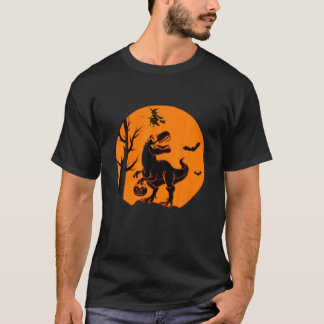 Camiseta Crianças Halloween, Família de Dinossauros Hallowe