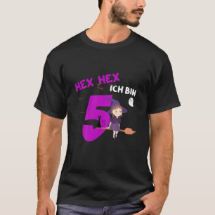 Camiseta Crianças HEX-HEX Eu tenho 5 anos - 5 de Aniversá