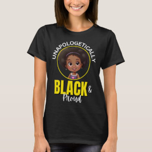 Camiseta Crianças História Negra Menino Orgulho Melanin Gar
