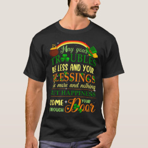 Camiseta Crianças homens mulheres bênção irlandesa dia de s