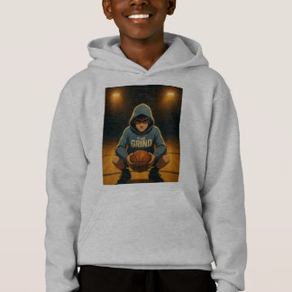 Camiseta Crianças Hoodie De Basquete - Grind
