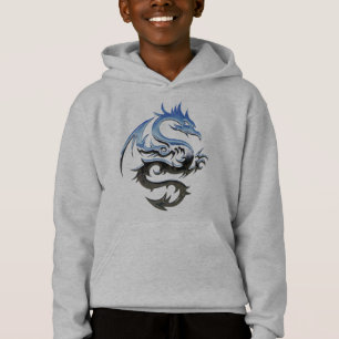 Camiseta Crianças Hoodie Dragon Hoodie