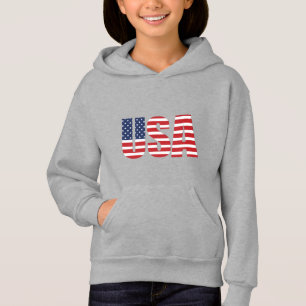 Camiseta Crianças, Hoodie Patriótico
