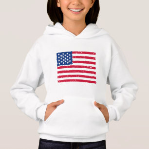Camiseta Crianças, Hoodie Patriótico