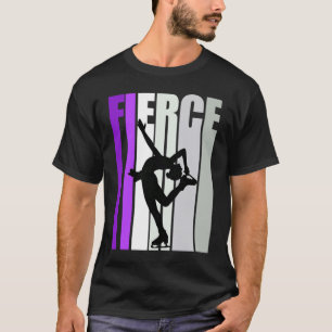 Camiseta Crianças Ice Skating Inspire Manter Skates De Gelo
