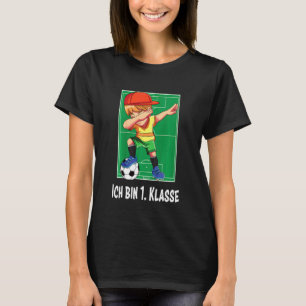 Camiseta Crianças Ich Caixa 1. Klasse Schulung Junge Futebo