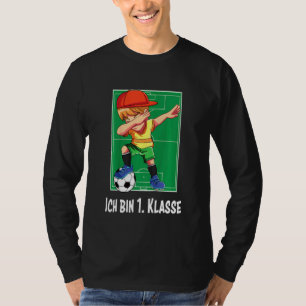 Camiseta Crianças Ich Caixa 1. Klasse Schulung Junge Futebo
