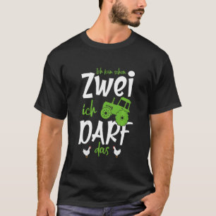 Camiseta Crianças Ich Caixa Schon 2 Jahre Ich Darf Das Gebu