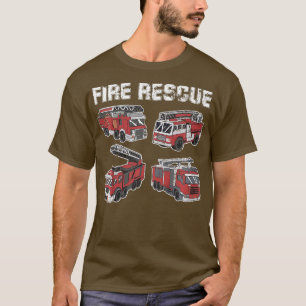 Camiseta Crianças incendeiam fogueiras de combate a incêndi
