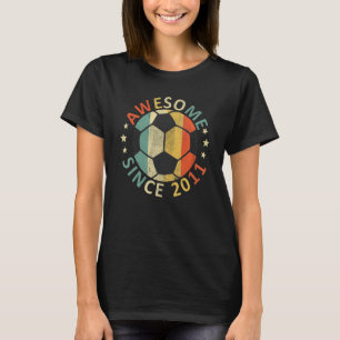 Camiseta Crianças Incríveis Desde 2011 11 Aniversário de Fu
