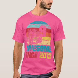 Camiseta Crianças Incríveis Desde 2013, 9.º Aniversário do