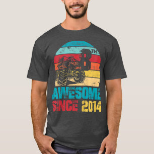 Camiseta Crianças Incríveis Desde 2014, 8.º Aniversário do