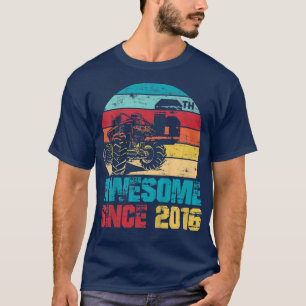 Camiseta Crianças Incríveis Desde 2016, Caminhão do Monstro