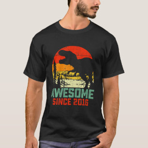 Camiseta Crianças Incríveis Desde 2016 Menino De 6 Anos 6 B