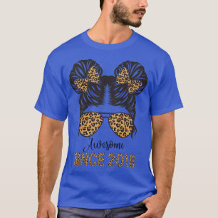 Camiseta Crianças Incríveis Desde 2018 Menina de 4 anos Qua