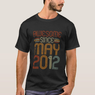 Camiseta Crianças Incríveis Desde Maio De 2012 Meninas Vi