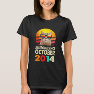 Camiseta Crianças Incríveis Desde outubro de 2014 8º Aniver