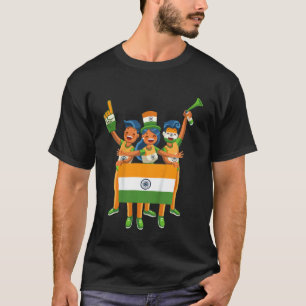 Camiseta Crianças Índia 75º Dia de Independência para Crian