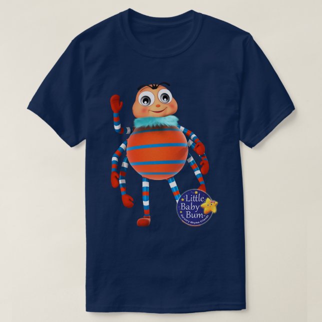 Camiseta Crianças Itsy Bitsy SpiderLittle Baby Bum (Frente do Design)
