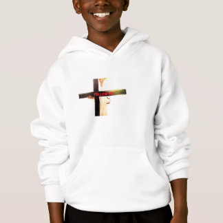 Camiseta Crianças Jesus Seguem-me Hoodie