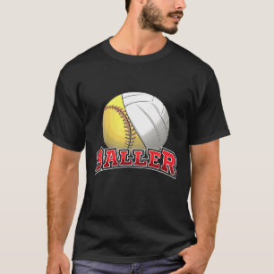Camiseta Crianças Jovens Legal do Sofball em Voleibol