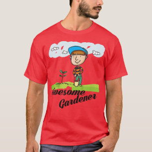 Camiseta Crianças Júnior GardenerMeninos Meninos Gardeni In