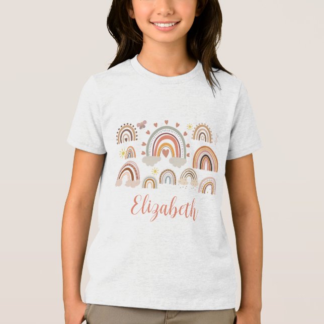 Camiseta Crianças Legal do Arco-Íris (Frente)