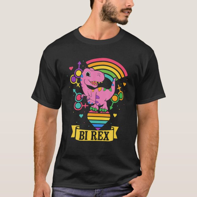 Camiseta Crianças LIAM SAURUS Engraçado Dinossauro Personal (Frente)