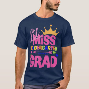 Camiseta Crianças Lil Mister Lil Miss Kindergarten Formando