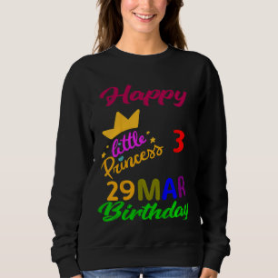 Camiseta Crianças Marcham Meninas Aniversário 29 de março