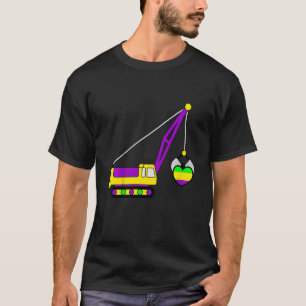 Camiseta Crianças Mardi Gras Carnavalesco Levantando Carnav