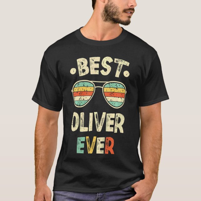 Camiseta Crianças Melhor Oliver Nunca (Frente)