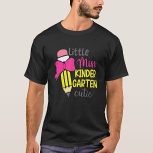 Camiseta Crianças Menina Menina Jardim De Infância Cutie De