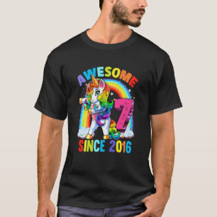 Camiseta Crianças Meninas de 7 Anos Adolescentes Unicórnio
