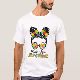 Camiseta Crianças Meninas Menina 3º Graduação De Volta Para