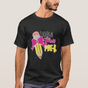 Camiseta Crianças Meninas Menina Pré K Arco Pêncil Para Men