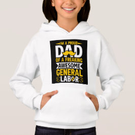 Camiseta Crianças Meninas Orgulhosas Gaiolas de Pai e Suaba