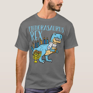 Camiseta Crianças Menorassaurus São Tre Dino Crianças Judia