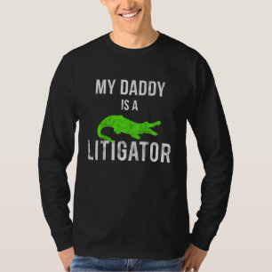 Camiseta Crianças Meu Pai É Um Legista Pais Pais K