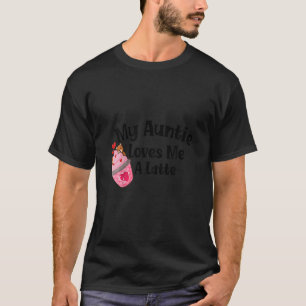 Camiseta Crianças minha tia me ama uma tia latina arte para