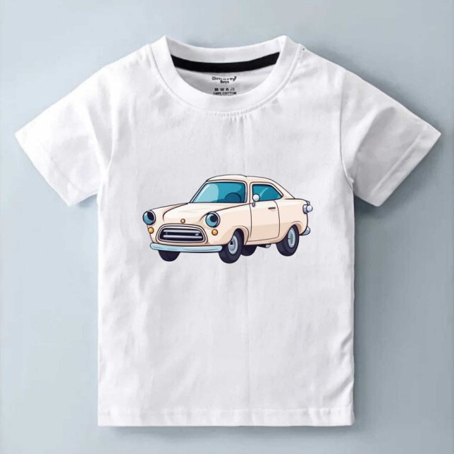 Camiseta Crianças modernas e bonitas do City Car (Criador carregado)