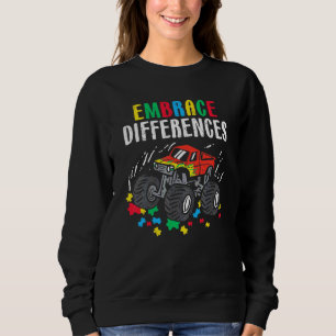 Camiseta Crianças Monstram Caminhão Diferenças de Embarque